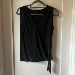 Wrap top with tie detailing